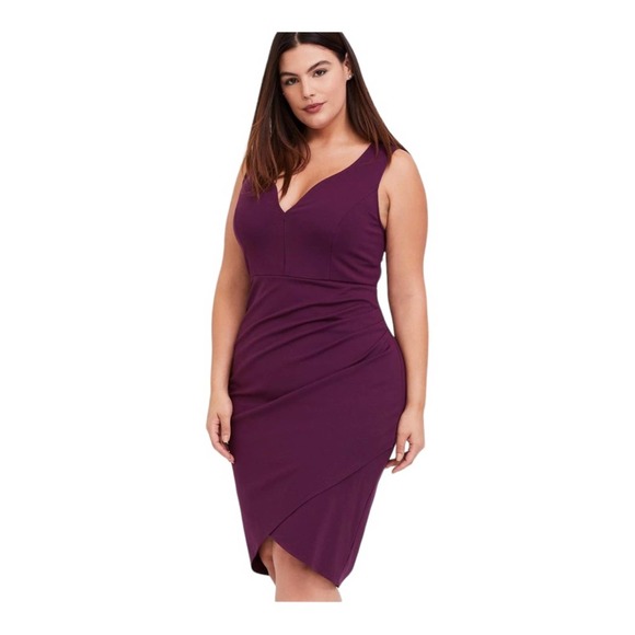 torrid Dresses & Skirts - Torrid Mini Studio Luxe Ponte Bodycon Dress New With Tags